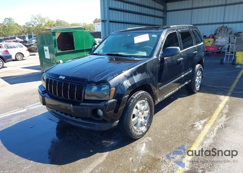 2007 Jeep Grand Cherokee Laredo из США, поврежденный, VIN 1J8GR48K97C629159